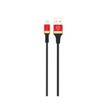 USB till Lightning, 2.0A - 1 m - Guld/Röd