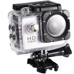 Mini actionkamera, 7 färger 1080P HD 30 m vattentät sportkamera undervattens-DV, digital videokamera med fodral, kit[53]