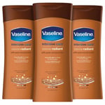 Vaseline Intensive Care Body Lotion, Cocoa Radiant, 3 Pack, 400ml