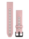 Garmin Armband 20mm Quickfit Silikon Rosa/Dimmgrå 010-13391-05