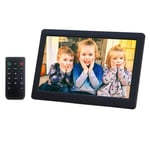 Digital Picture Frame 8 Inch Electronic Photo Frame & 1280 x 720 High Resolution IPS Widescreen Display - Calendar/Clock Function, MP3/ Photo/Video Player with Remote Control