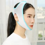 Facial Thin Care Face Slimming Bandage Mask Belt Shape Lift Doub Yellow
