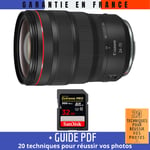 Canon RF 24-70 mm f/2,8L IS USM + 1 SanDisk 32GB Extreme PRO UHS-II 300 MB/s + Guide PDF '20 TECHNIQUES POUR RÉUSSIR VOS PHOTOS