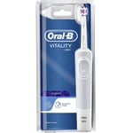 Oral B Electric Toothbrush Rechargeable Braun Vitality Timer 3D White Brush Head
