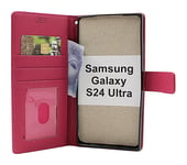 New Standcase Wallet Samsung Galaxy S24 Ultra 5G (SM-S928B/DS) (Hotpink)