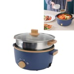 Electric Hot Pot Kitchen Electric Cooker 2.5L UK Plug 220V