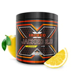 JACKED 2 x PWO - 300 g Lemon Ice Tea Jacked 2.0 Prestationshöjare, Pre-workout, Beta-alanin