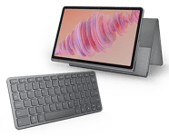 Lenovo Tab Plus 8GB 128GB Wifi - Luna Grey + Sleeve & Bluetooth Wireless Keyboard MediaTek Helio G99-processor 2,20 GHz , Android 14 or Later, 128 GB UFS 2.2