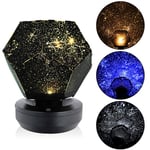 SANGDA Star Sky Projector, Led Starry Night Sky Projector Lamp Dreamy Rotating Projector Starlight Night Lamp Starlight Galaxy Star Night Lights for Table Bedroom Decoration