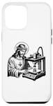 Coque pour iPhone 15 Plus Jésus-Christ imprimant une figurine d'un enfant en prière imprimante 3D