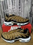 Nike Air Max Plus Wheat/black Men’s Size Uk 10 Eur 45 Us 11 DM 0032-700