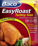 6 x Bacofoil Turkey Easy Roast Roasting Bags Oven Microwave Dining Large Bag New
