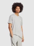 adidas Originals Trefoil Essentials T-Shirt - Medium Grey Heather, Medium Grey Heather, Size Xs, Men