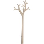 Swedese Tree Klesstativ Veggmontert 194 cm, Nutmeg MDF