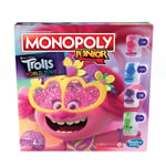 Monopoly Junior: DreamWorks Trolls World Tour Edition Board Game for Children Aged 5 and Up