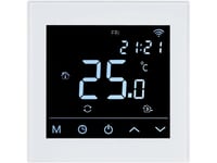 Termostat Hc91 Wifi Med Golv- Och Rumsgivare Vit