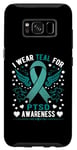 Coque pour Galaxy S8 I Wear TEAL for PTSD Sensibilisation Support