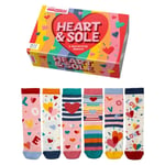 United Oddsocks Heart & Sole Heartwarming Gift Boxed Socks Valentines Day Gifts