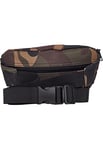 Urban Classics Camo Hip Bag 24 cm, Brown (Wood camo), 24 cm, Messenger Bag