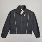 Nike Womens Tracksuit Jacket Black XS Full Zip Sportswear Track Top DD5860 011