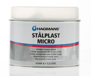 Hagmans Stålplast Micro - Polyesterspackel 1.3 l