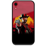 Apple Iphone Xr Svart Mobilskal Med Glas Red Dead Redemption 2