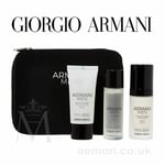 GIORGIO ARMANI Three Pack Armani Men Travel Kit ORIGINAL