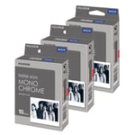 Fujifilm Instax Wide 300 Film 30 Pack Monocrome