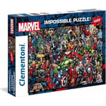 Puzzle Impossible 1000 pièces Marvel - Clementoni