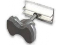 Novotegra mellanklämma 30-42 mm för C-skena aluminium