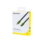 DACOMEX Rallonge audio stéréo jack 3.5 mm - 3 m