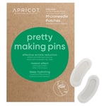 APRICOT Beauty Pads Face Microneedle Patches - pretty making pins Tillämplig en gång 2 Stk.