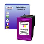 T3AZUR - Cartouche d'encre compatible remplace HP 304 304XL Couleur pour HP Deskjet 3762, 3764, Ink Advantage 3700MFP