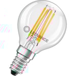 Ledvance E14 klotlampa, 2700K, 2,9W