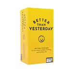 WHAT DO YOU MEME? Better Than Yesterday - A Mindfulness Game and Case Kenny, Creator of The New Mindset Movement, Yellow, One Size (BTY493)