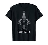 Harrier II Jump Jet Plane Classic British Warplane Gift T-Shirt