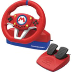 Mario Kart Racing Wheel Pro Mini - HORI - Nintendo Switch, PC - Pedaler ingår - Röd