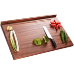 RONGJJ Peeler Chopping Board, Easy Clean Hard Wearing Chop, for Meat, Cheese, Fruit & Vegetables Regular, 60x40CM