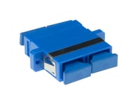 Act Fiber Optic Sc Duplex Adapter Singlemode Os2. Connectors: Sc/Sc Sc-Sc Duplex Adapter (Ea3002)