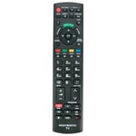 VINABTY N2QAYB000753 Remote Control Replaced for Panasonic TX-L32E5Y TX-L37E5B TX-L37E5E TX-L37E5Y TX-L42E5B TX-L42E5E TX-L42E5Y TX-L42EW5 TX-L47E5B TX-L37EW5 TX-L47E5E TX-L47E5Y TX-LR42E5 TX-L47EW5