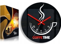 ModernClock Coffee Time väggklocka ver.II Ultra Tyst