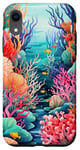 iPhone XR Tropical Coral Reef Ocean Case