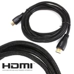 BLUE LIGHT-UP HDMI CABLE Ethernet 2160p 4K HDTV DVD Blu-Ray Player Set Top Box