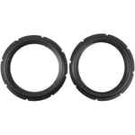 10Inch Perforated Rubber Speaker Foam Edge Subwoofer Surround Rings Replace Q6U1