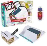 Tech Deck - Finger Skate - Park X-Connect Aurélien Giraud - Produit Officiel sous Licence Jeux Olympiques Paris 2024 - Skatepark Modulable - Mini Skate Doigt - Jouet Enfant - Jeu Enfant 6 Ans et +