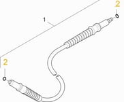 Kärcher O-ring till slang K2-K7