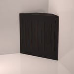 Ljudabsorbent till vägg - Basfälla 3D Puls 50x50cm Svart