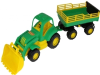 Polesie Strongman tractor with a trailer and a bucket - 45034
