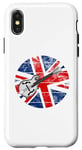 iPhone X/XS Mandolin UK Flag Mandolinist Britain British Musician Case