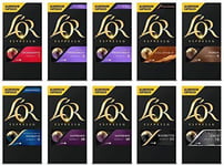 L OR Espresso Variety Pack Nespresso Compatible Coffee Pods Pack Of 10 Total 10